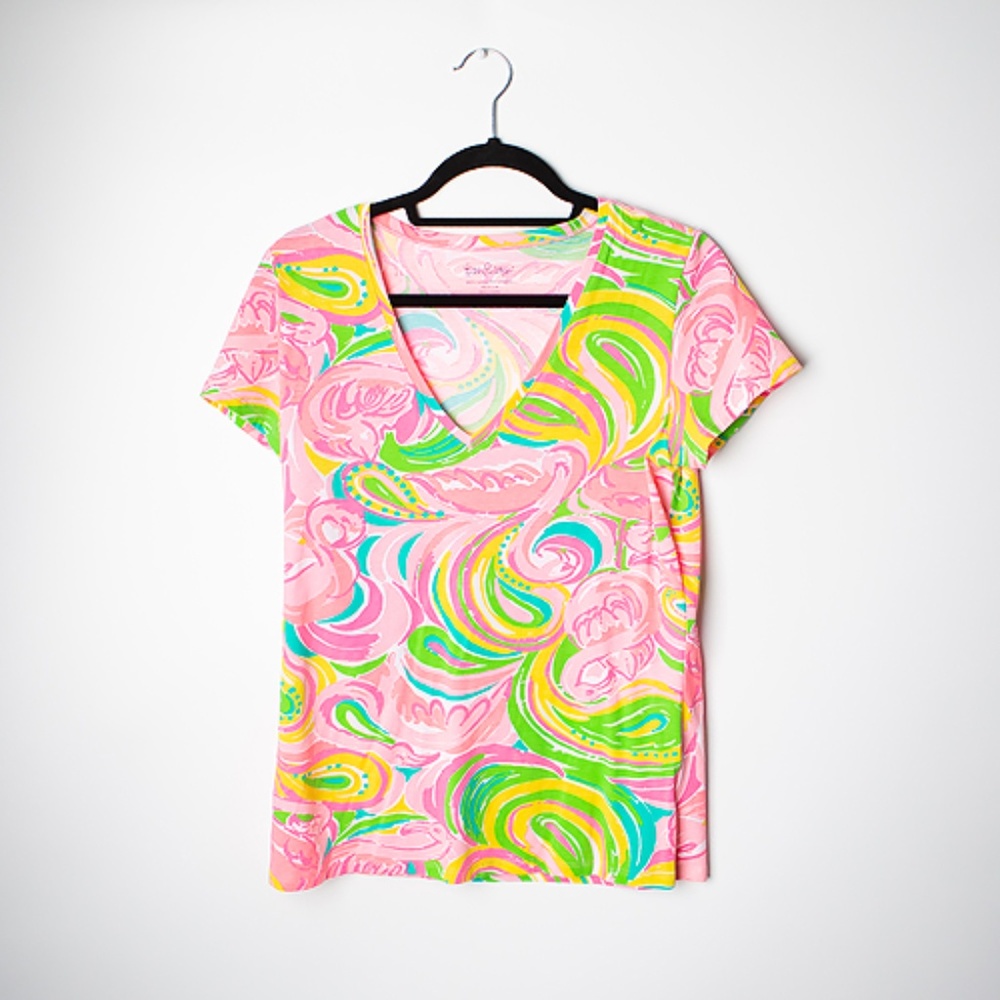 Lilly Pulitzer V-Neck Size M
